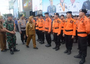 Apel Siaga Satgas Idul Fitri 1446 H, Walikota Eva : Patroli Intens Hingga H+ 10