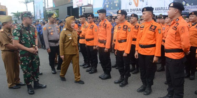 Apel Siaga Satgas Idul Fitri 1446 H, Walikota Eva : Patroli Intens Hingga H+ 10