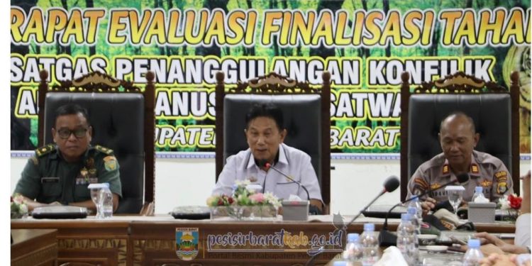 Konflik Harimau, Wakil Bupati Pesibar : Satgas Bentuk Tim Patroli Gabungan  