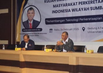 FT Unila dan Maska Gelar Kuliah Umum Perkembangan Teknologi Perkeretaapian Indonesia