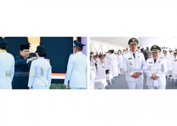 Presiden Prabowo Lantik Dedi – Topani Sebagai Bupati – Wakil Bupati Pesisir Barat