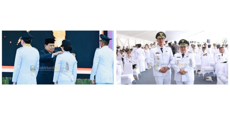 Presiden Prabowo Lantik Dedi – Topani Sebagai Bupati – Wakil Bupati Pesisir Barat