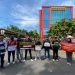 Lima Hari Walikota Tak Kunjung Temui  Pendemo,  Massa Gelar Aksi Diam