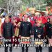 Pawai Budaya 16 Sai Batin Marga Meriahkan HUT Ke-12 Pesisir Barat