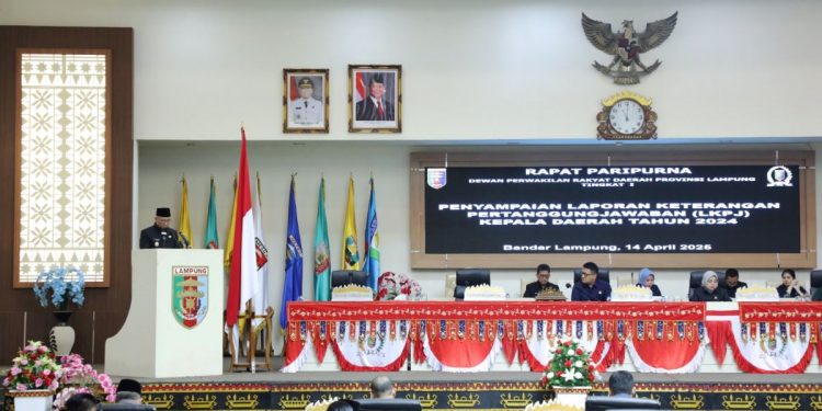 Gubernur Mirza Sampaikan LKPJ Kepala Daerah Tahun Anggaran 2024