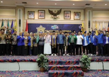 Wagub Jihan Nurlela Hadiri Pelantikan Pengurus Koordinator Cabang PMII Lampung  Tahun 2025