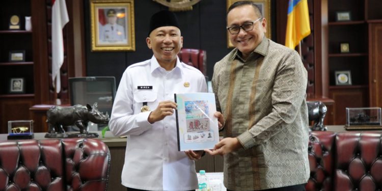 Gubernur Mirza Terima Investor Malaysia yang akan Kembangkan Proyek Pengolahan Sampah