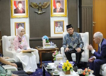 Wagub Jihan Bahas Pengembangan Sains dan Kedokteran Bersama UIN dan Universitas Negeri Tomsk Rusia