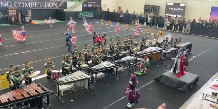 TK Al Kautsar Raih Juara 2 Drumband LMC Kementrian Pariwisata