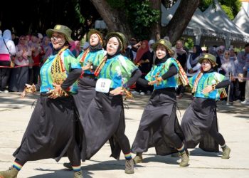 Meriahkan HUT ke-61, Pemprov Lampung Gelar Lomba Senam Kreasi