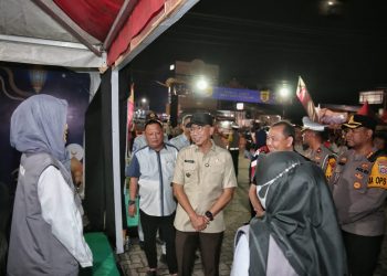 Gubernur Mirza Tinjau Pelayanan dan Pengamanan Arus Balik Lebaran