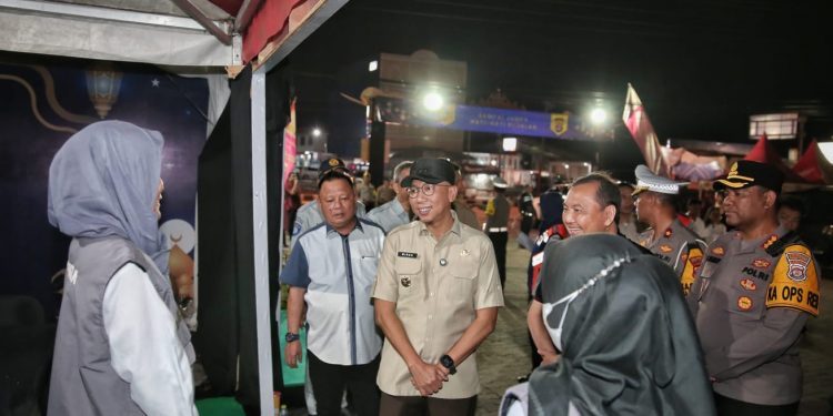 Gubernur Mirza Tinjau Pelayanan dan Pengamanan Arus Balik Lebaran