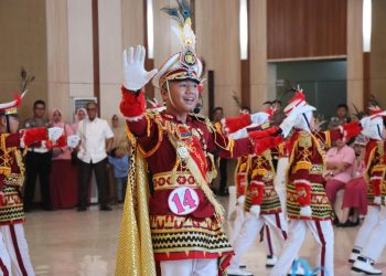 Tampil Memukau, Pocil Polresta Bandar Lampung Raih Juara 1 di Ajang HUT YKB Ke 45