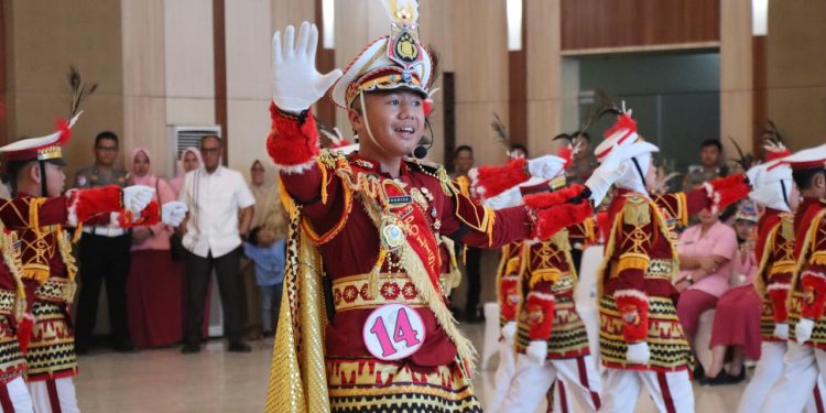 Tampil Memukau, Pocil Polresta Bandar Lampung Raih Juara 1 di Ajang HUT YKB Ke 45