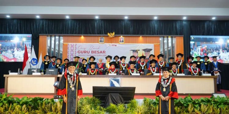 Itera Tambah Dua Guru Besar Perencanaan Wilayah dan Kota Bidang Kebencanaan dan Infrastruktur Berkelanjutan