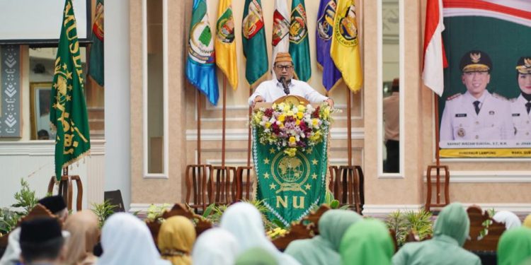 Harlah Ke-79 Muslimat NU, Gubernur Lampung Ajak Kolaborasi bidang Pendidikan dan Kesehatan