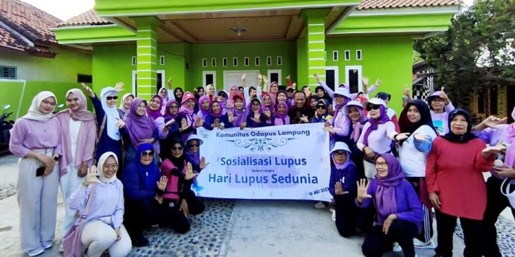 Komunitas Odapus Lampung Lakukan Edukasi dan Kampanye Lupus di Hari Lupus Sedunia