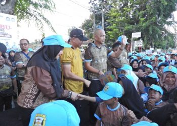 Jalan Sehat HUT Bandar Lampung ke-343, Gubernur dan Wali Kota Kompak Dukung Disabilitas