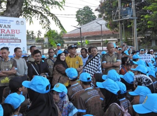 Raih Rekor MURI, Bandar Lampung Cetak Sejarah Bersama 5.000 Peserta Jalan Sehat dan Senam Disabilitas