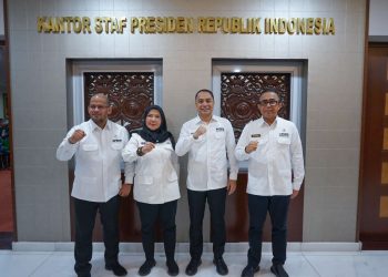 Eva Dwiana Dorong Sinergi Pusat-Daerah Saat Kunjungi Kantor Staf Presiden