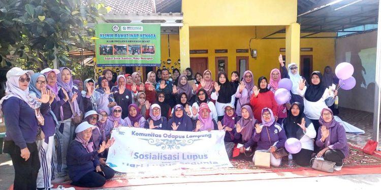 Di Tengah Perjuangan Melawan Lupus, Muncul Kekuatan Kolektif: Komunitas Odapus Lampung.