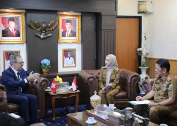 Dubes Swiss Sambangi Lampung, Bahas Kolaborasi Pertanian dan Energi Hijau