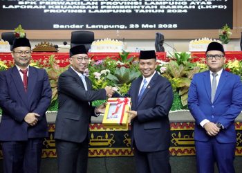 Lampung Kembali Ukir Prestasi! Raih WTP 11 Kalinya Secara Berturut-turut