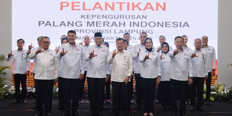 PMI Lampung Resmi Dilantik, Gubernur Mirza: Ini Bukan Sekadar Tugas, Tapi Panggilan Kemanusiaan
