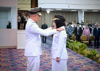 Ayu Asalasiyah Resmi Dilantik Jadi Bupati Way Kanan