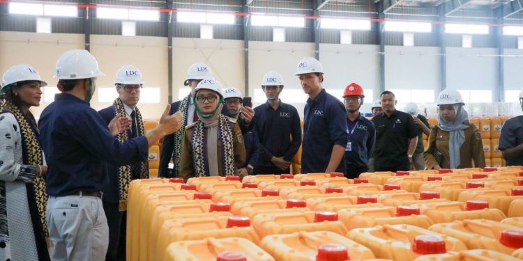 Lampung Resmikan Pabrik Gliserin, Dorong Hilirisasi dan Ekspor Berkelanjutan