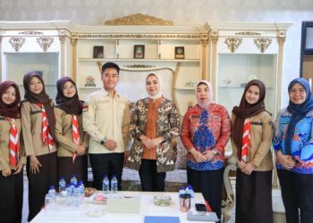 Dialog Interaktif Dengan Ketua TP PKK Lampung, Pramuka SMA Al Kautsar Belajar Arti Kepemimpinan Perempuan