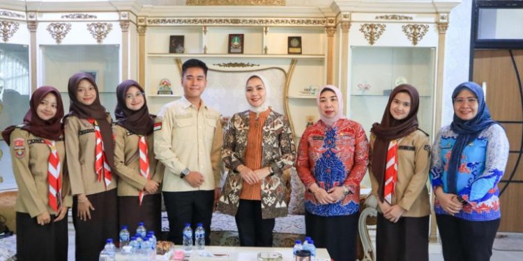 Dialog Interaktif Dengan Ketua TP PKK Lampung, Pramuka SMA Al Kautsar Belajar Arti Kepemimpinan Perempuan