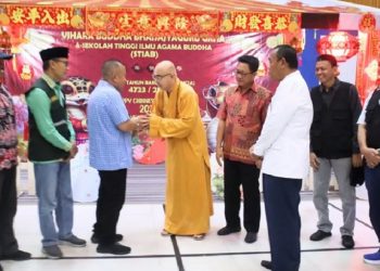 Imlek, Pemkot Bandar Lampung Tinjau Sejumlah Vihara
