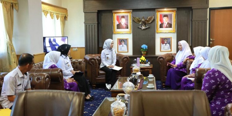 Wagub Jihan Dukung Sinergi Program dengan Wanita Islam Lampung