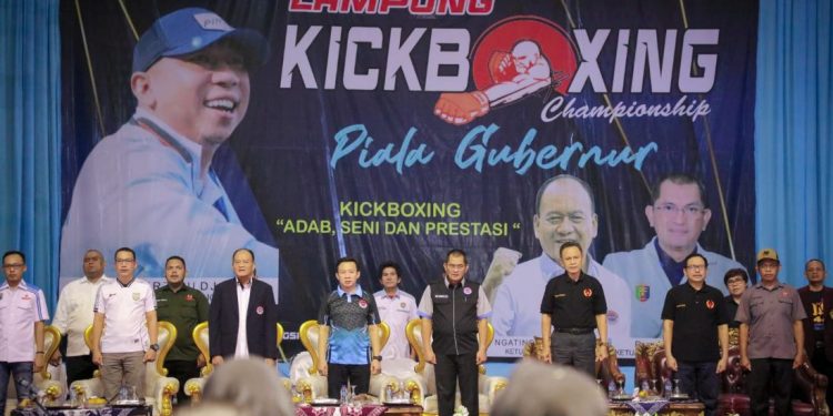 Kickboxing Championship 2025 Resmi Dibuka, Perebutkan Piala Gubernur Lampung