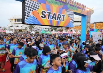 Gubernur Lampung Ramaikan Krakatau Run 2025, Ribuan Pelari Warnai Semangat Wisata dan Hidup Sehat