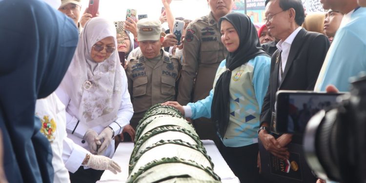 PGN Dukung Begawi Bandar Lampung 2025, Sekubal Raksasa Pecahkan Rekor MURI