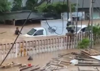 Hujan Ekstrem Guyur Bandar Lampung, 19 Titik Terendam dan Jembatan Gantung Roboh