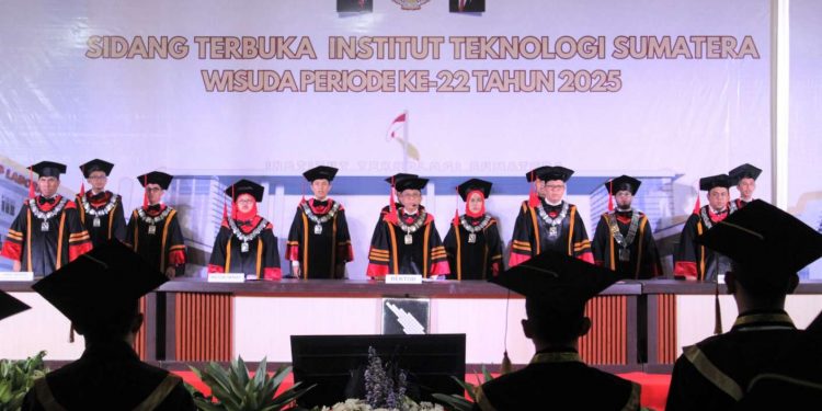Wisuda Itera ke-22, Rektor Canangkan Kurikulum Baru OBE Berbasis AI