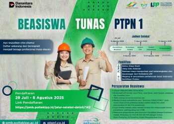 PTPN I Buka Program Beasiswa TUNAS 2025, Seluruh Biaya Ditanggung Perusahaan