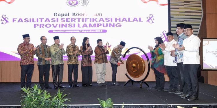 Gubernur Lampung Dorong UMKM Bersertifikat Halal Tembus Pasar Global