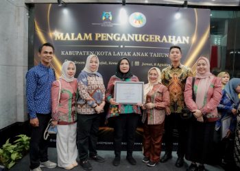 Bandar Lampung Raih Penghargaan Kota Layak Anak 2025 kategori Nindya, Bukti Komitmen Penuhi Hak Anak