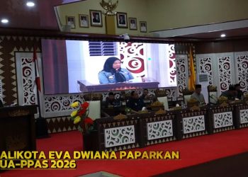 Walikota Eva Dwiana Paparkan KUA PPAS 2026 di DPRD Bandar Lampung