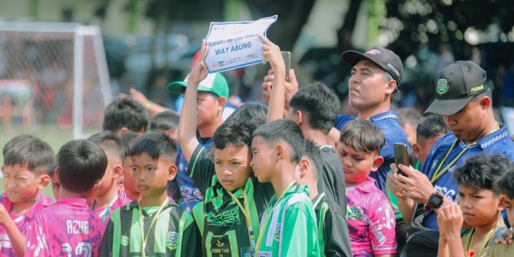 Festival Forsgi U-10 & U-12 2025 Dorong Bibit Sepak Bola Lampung