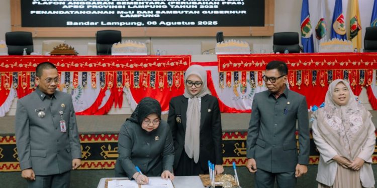 Pemprov dan DPRD Lampung Sepakati KUA-PPAS APBD 2026