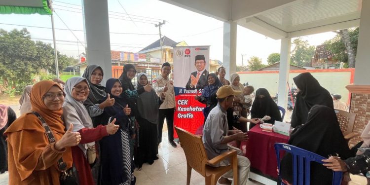 Politisi PKS Yusnadi Gelar Cek Kesehatan Gratis untuk Warga Lampung Timur