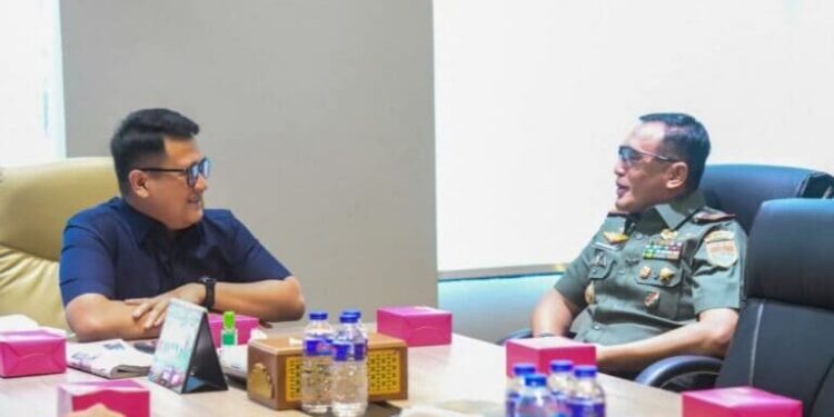 Ketua DPRD Lampung Terima Danrem 043/Gatam, Perkuat Sinergi untuk Pembangunan