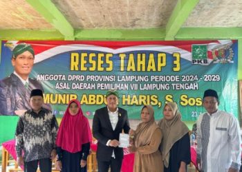 Munir Abdul Haris Gelar Reses Maraton, Serap Aspirasi Warga Lamteng