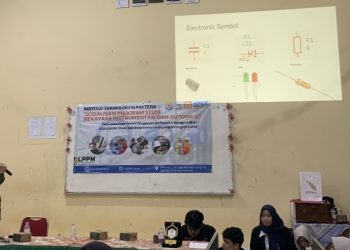 Dosen ITERA Latih Siswa-Siswi SMKN 7 Bandar Lampung Desain Rangkaian Elektronika