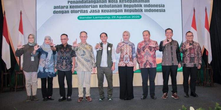 Lampung Jadi Provinsi Pertama Proyek Percontohan Nilai Ekonomi Karbon